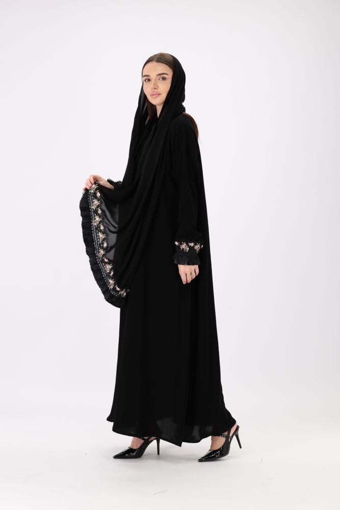 عبايه ورد
