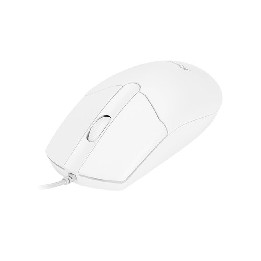 Wired mouse Extrikee GM-124 WH – comfortable design, durable and lightweight for office use and light gaming