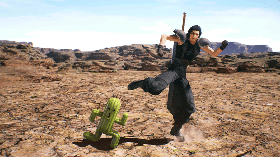 لعبة Crisis Core Final Fantasy VII Reunion – نسخة بلايستيشن 4 | ريميك فاينال فانتسي 7 | لعبة تقمص أدوار RPG ملحمية برسومات محسّنة