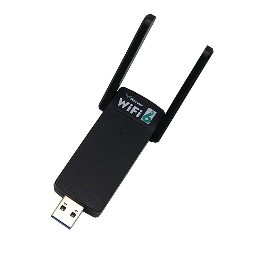 ثيرمو واي فاي مع بلوتوث بسرعة 1800Mbps | يدعم Wi-Fi 6 و5G | USB 3.0 | أداء فائق للاتصال اللاسلكي
