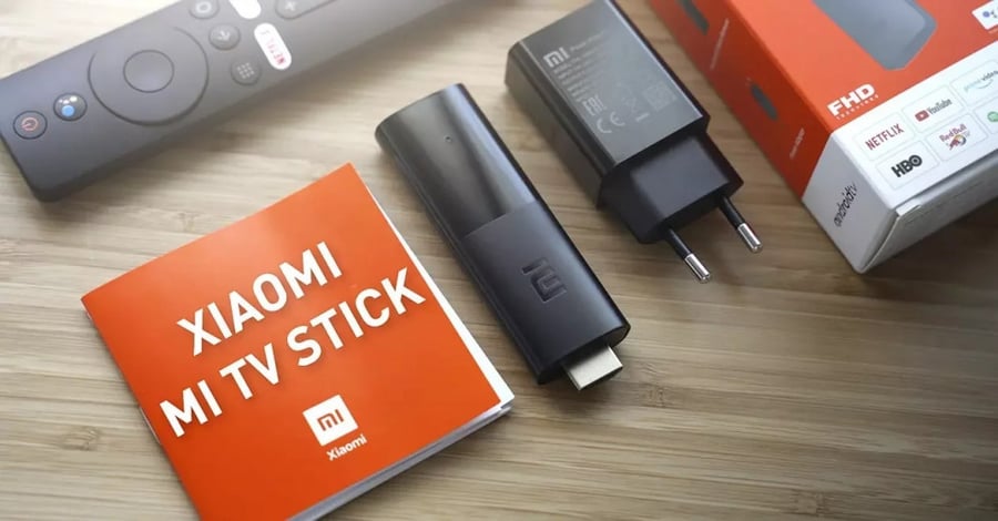 مشغل الوسائط على التلفزيون من ام اي ستيك - Xiaomi Mi TV Stick