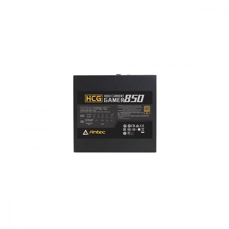 Antec HCG850 Gold alimentator per computer 850 W 24-pin ATX ATX Nero