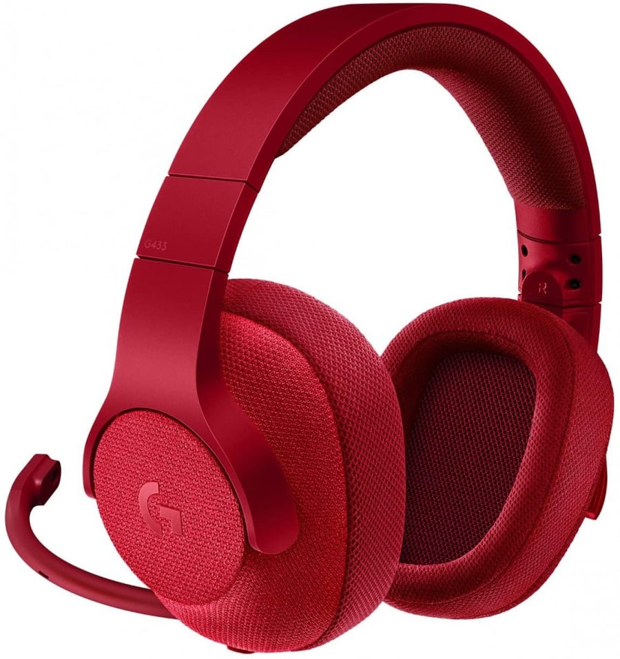 سماعة لوجيتك جي 443 - Logitech G433 Gaming Headset 7.1 Surround - FIRE