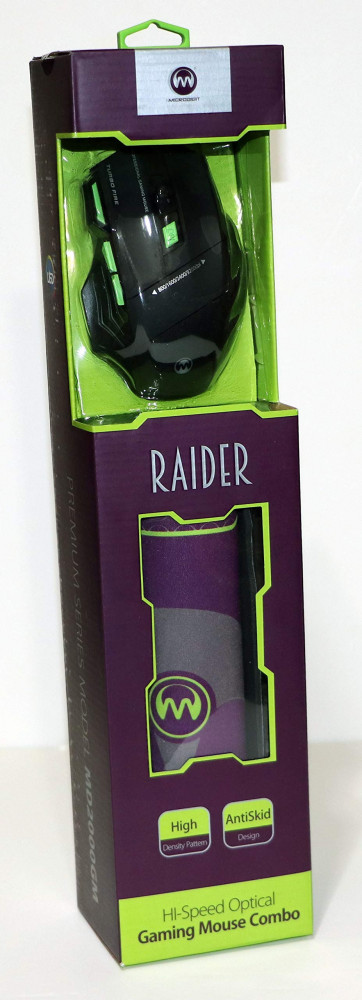 ماوس + ماوس باد RIDER-MD2000GM