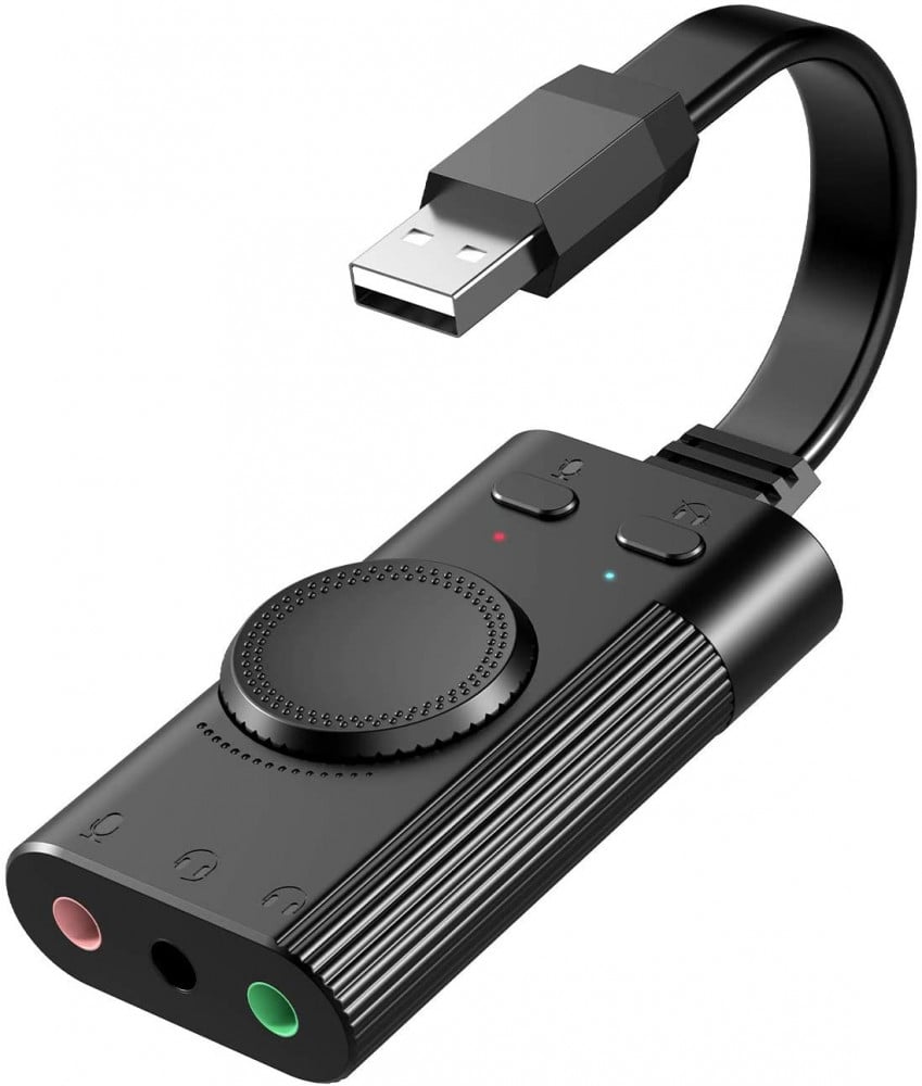 كرت صوت USB TechRise External Stereo – تحسين صوت بسيط وفعّال