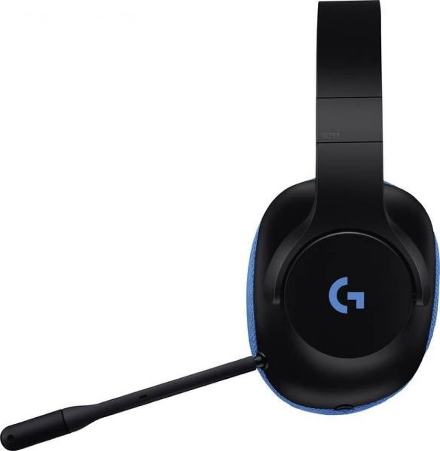 Logitech Gaming G233 Gaming headset 3.5 mm jack Corded Over-the-ear Black, Blue