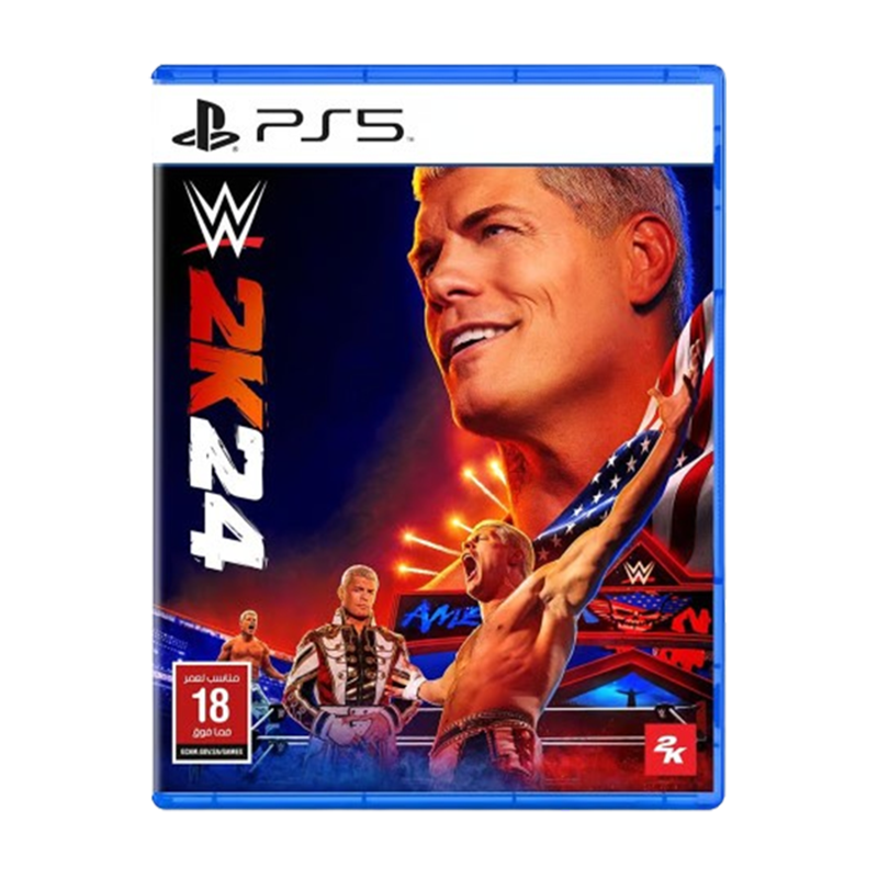 WWE 2K24 game for PlayStation 5 | latest version of wrestling games | original copy for fighting and sports games on PS5