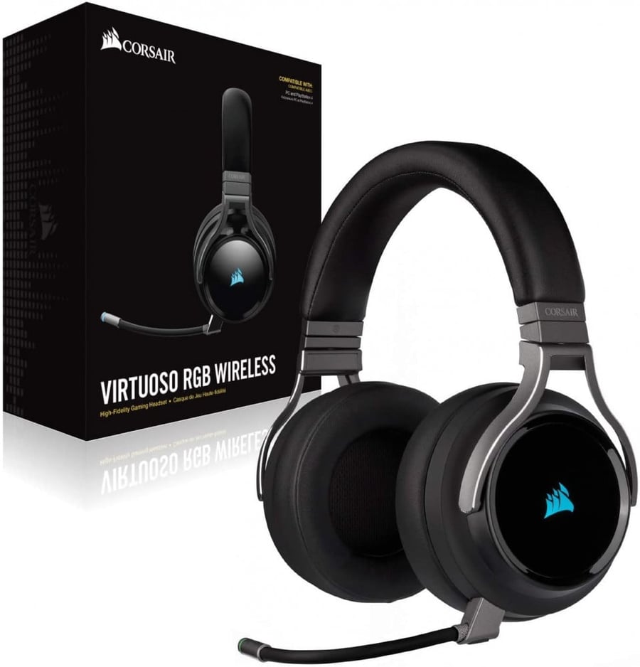 CORSAIR - VIRTUOSO RGB Wireless Stereo Gaming Headset - Carbon