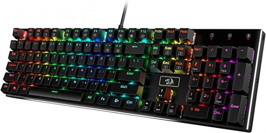 كيبورد Redragon Devarajas K556 RGB Black – تصميم احترافي وأداء عالي