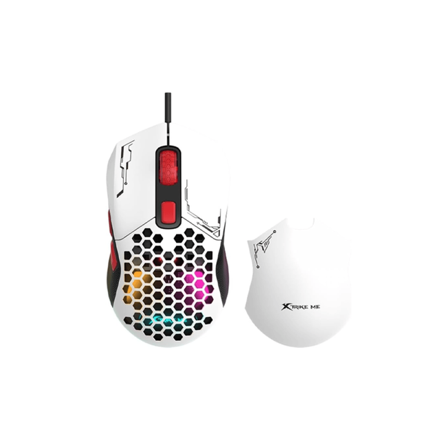 Xtrike Me Gaming Mouse GM-316W wired – DPI up to 7200, 7 buttons, RGB lighting with 13 modes, comfortable design