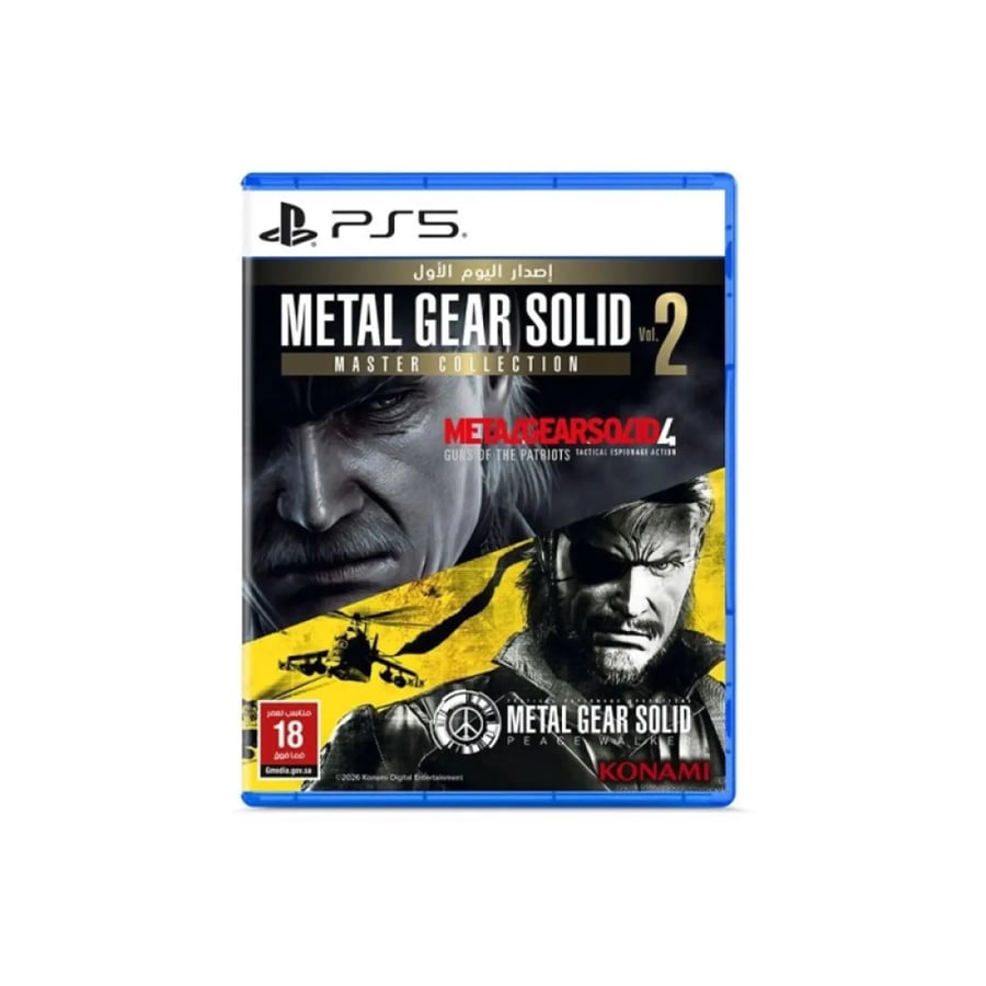 لعبة Metal Gear Solid 2: Sons of Liberty – Master Collection لجهاز بلايستيشن 5 | METAL GEAR SOLID 2 MASTER COLLECTION PS5