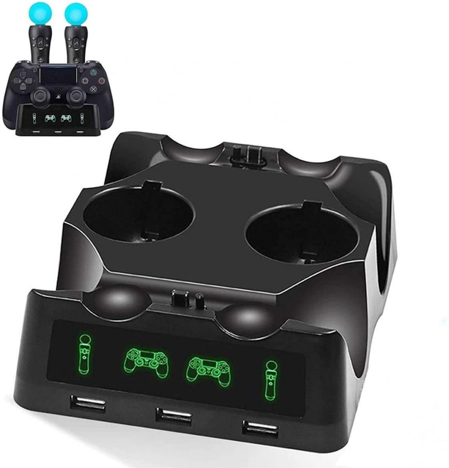 قاعده كنترول و في ار سوني 4 - NEWBULL CHARGING DOCK STATION FOR PS VR MOVE PS4