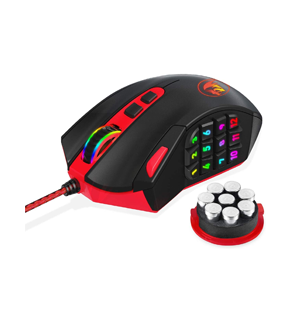 ماوس Redragon M901 RGB – دقة فائقة وتصميم مثالي للألعاب التنافسية