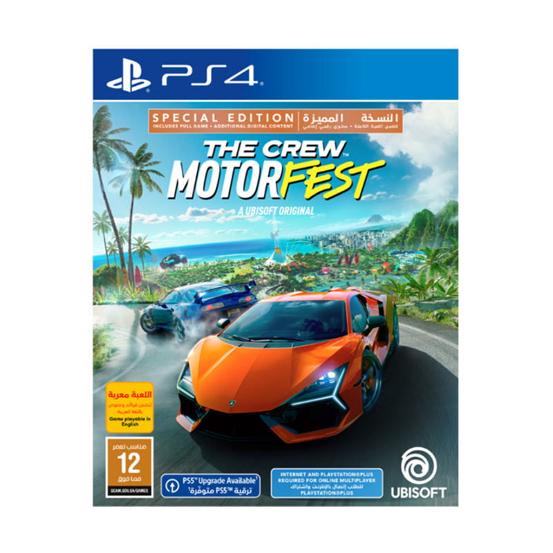 ذاكـــرو موتور فســـت  the crew motorfest بلايستيشن 4  مستعمل