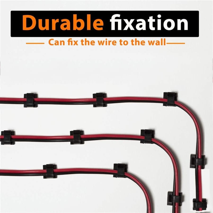 Small black wire clip (one piece)