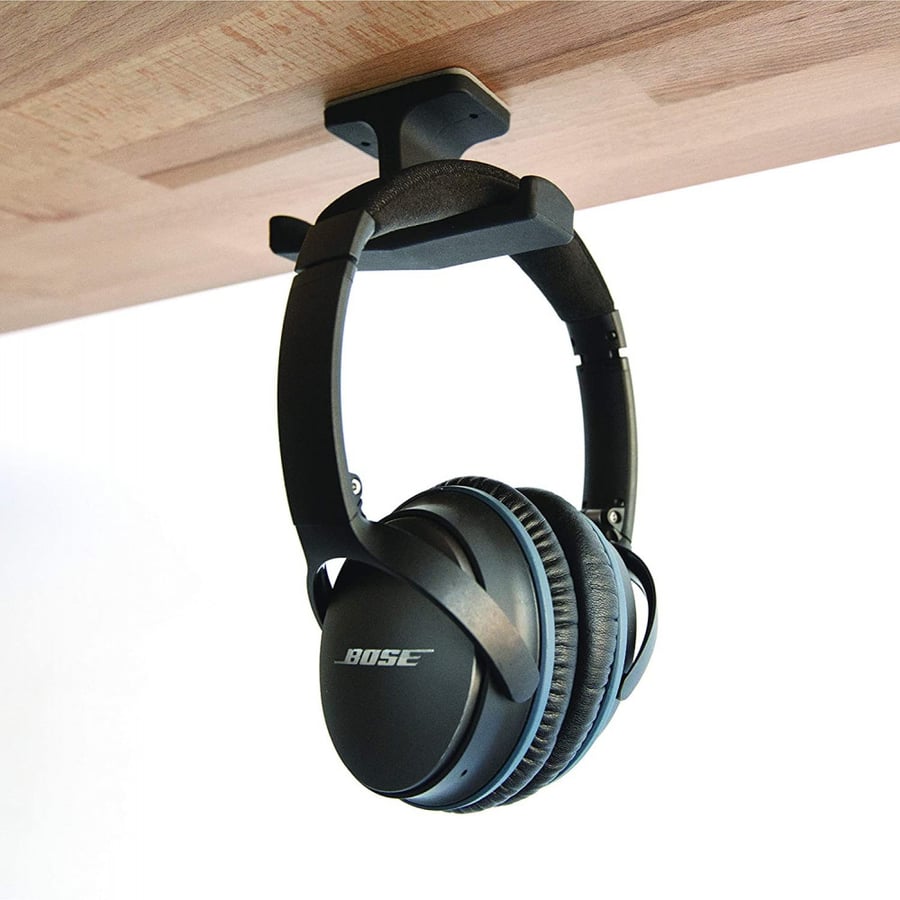 The Anchor - THE ORIGINAL Under-Desk Headphone Stand Mount