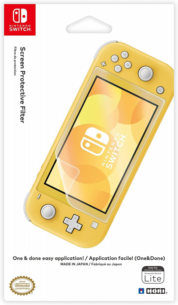 شاشه حمايه نينتنيدو سويتش - Nintendo Switch Lite Screen Protective Filter by HORI - Officially Licensed by Nintendo