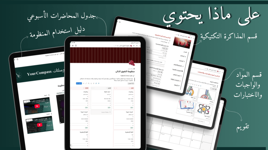 باقة "رحلة التفوق الجامعي المتكاملة" (عروض اليوم الوطني 96 )
