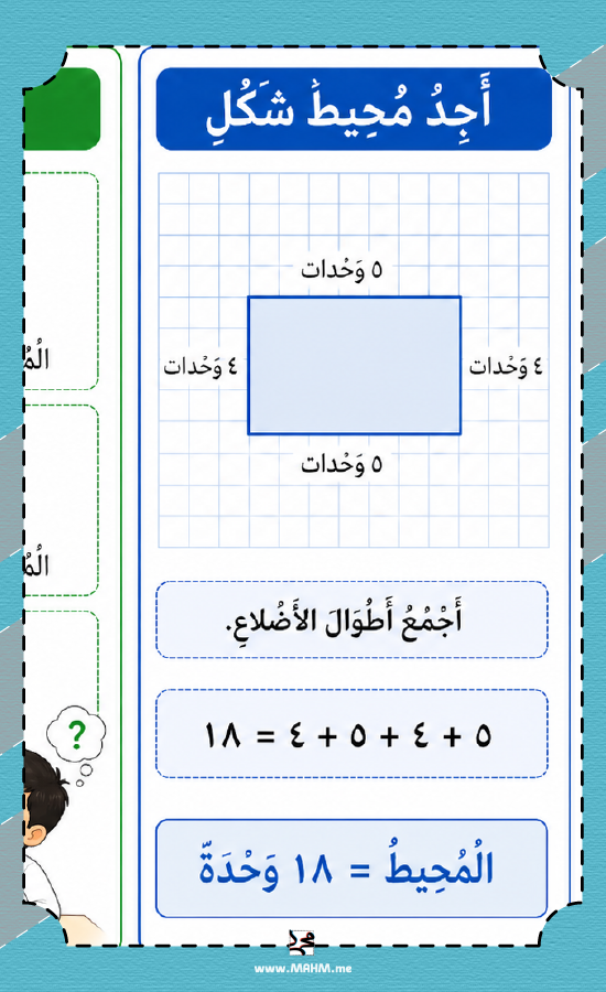 مطوية درس المحيط ثالث ابتدائي بنين PDF جاهزة للطباعة