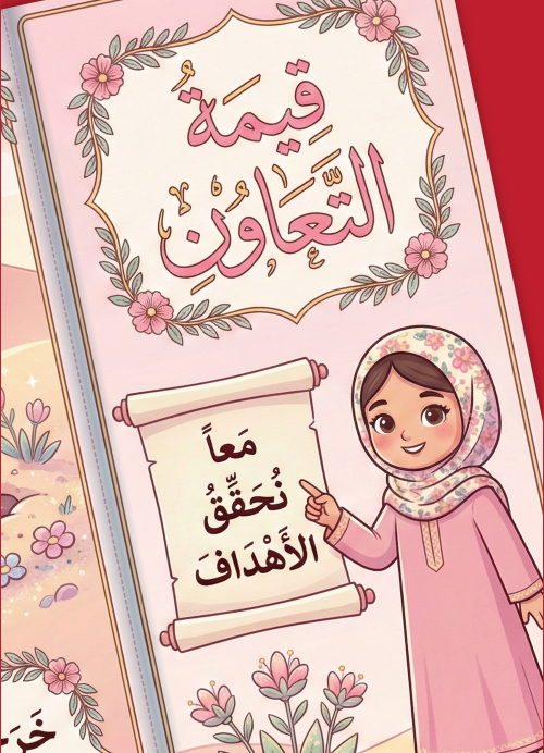 مطوية "معاً نحقق الأهداف" - قصة الضب واليربوع الملهمة