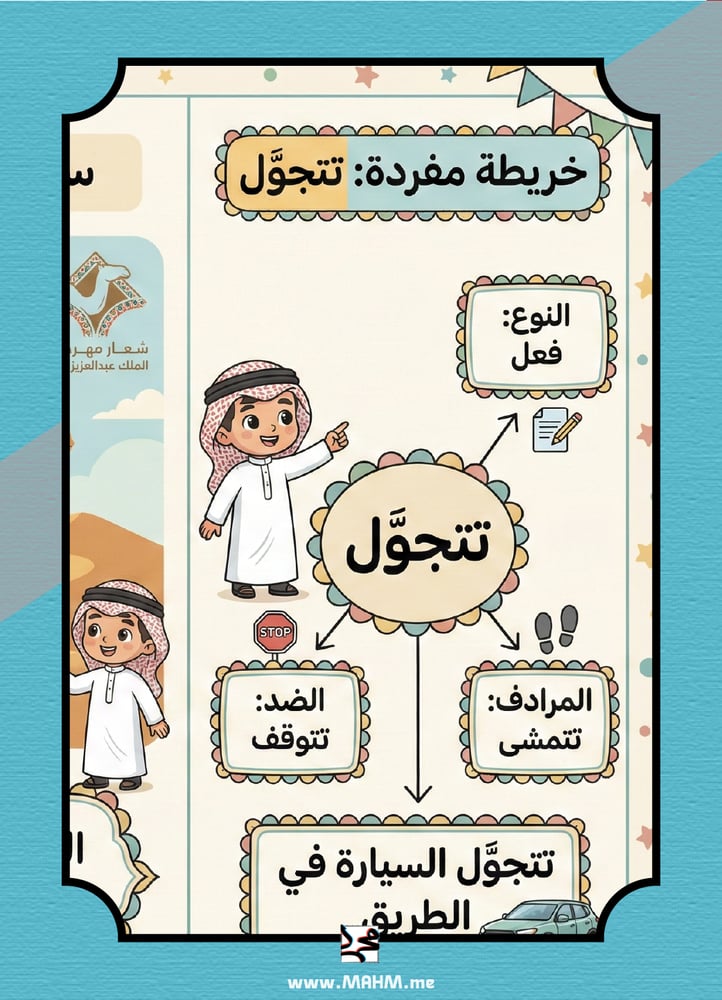 درس "الجمل والسيارة" صار أمتع مع مفرداتنا المبدعة!