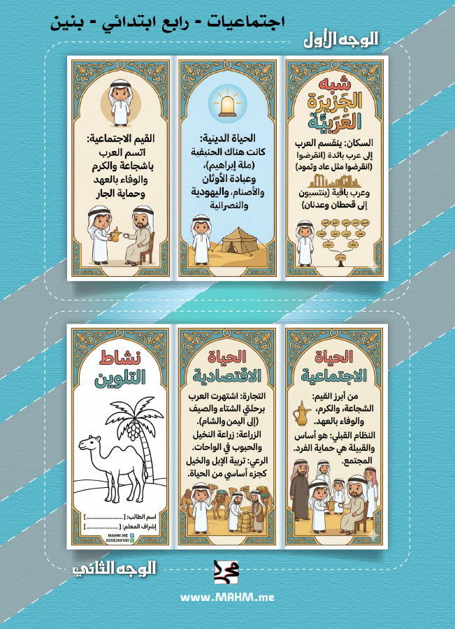 مطوية "أرض الأجداد" – رحلة استكشافية في قلب شبه الجزيرة العربية!