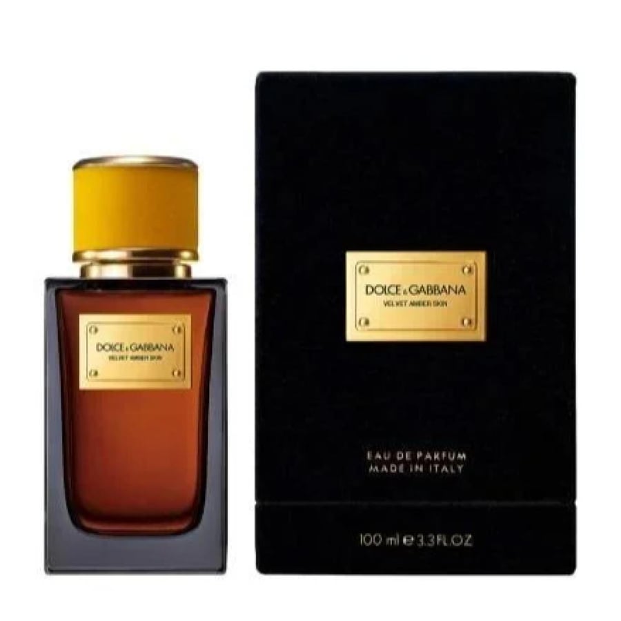 عطر دولتشي غابانا فيلفت امبر سكين او دو بارفيوم 100 مل