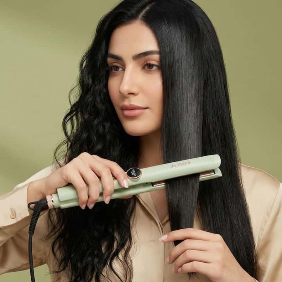 جهاز تمليس الشعر ريبون 14 مستوى للحرارة قوة 55 واط RE-2220