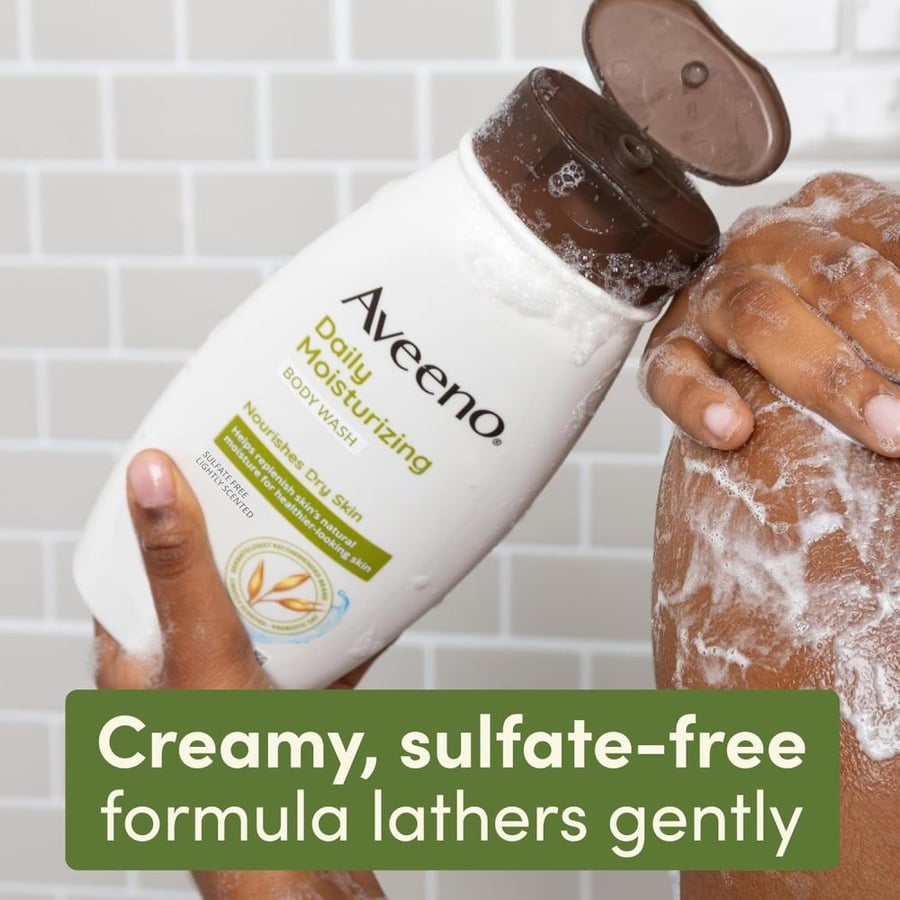 غسول الجسم المرطب اليومي من أفينو
