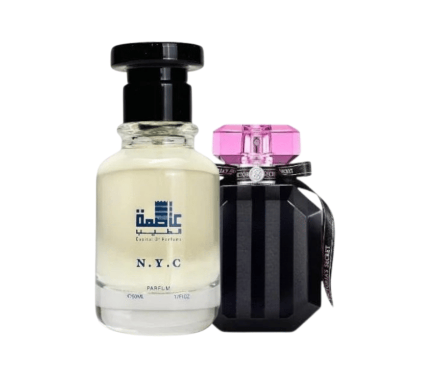 زجاجة عطر NYC  للنساء بنفحات فانيليا مدغشقر والياسمين capital perfumes