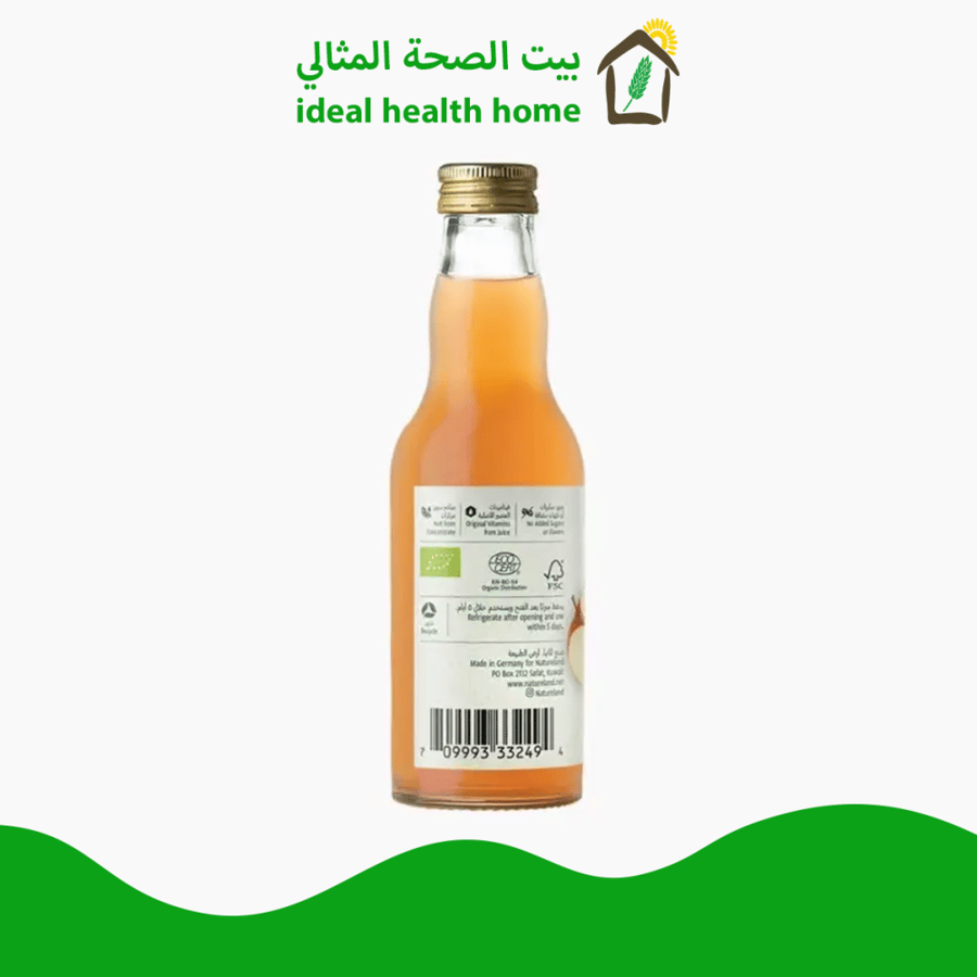 عصير تفاح عضوي