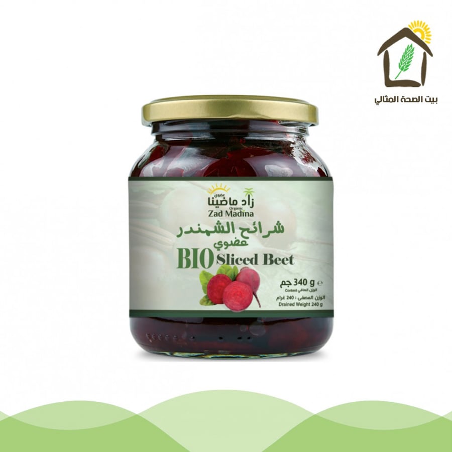 Organic beetroot slices 340g Zad Madina