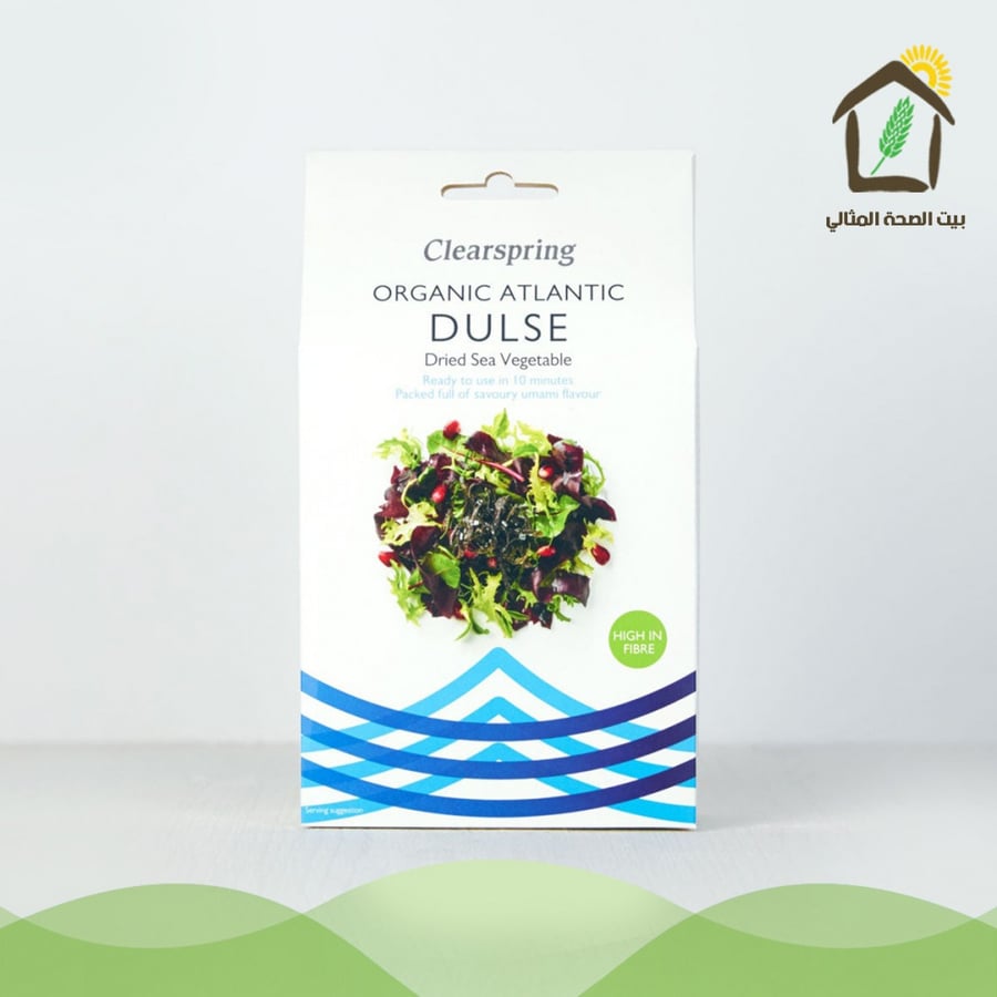 أعشاب بحرية دلسي أطلسي عضوي 25 جم Clearspring