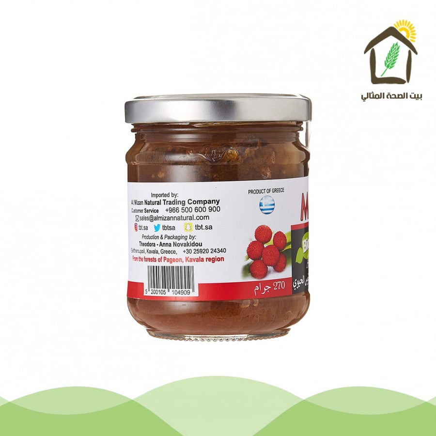 ميلينو عسل عشبة أربوتوس الحيوي 270g