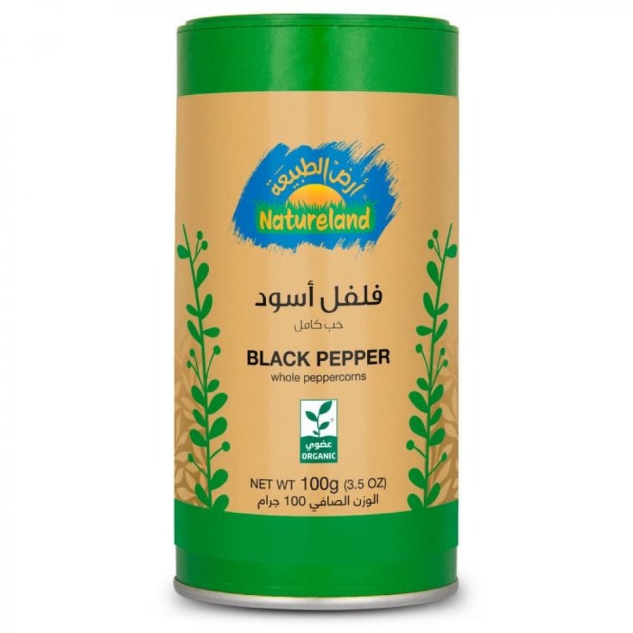 فلفل أسود حب كامل عضوى 100جم