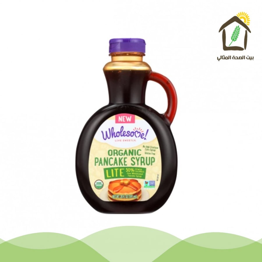 شراب عضوي محلى للفطائر (قليل الدسم) 591ml