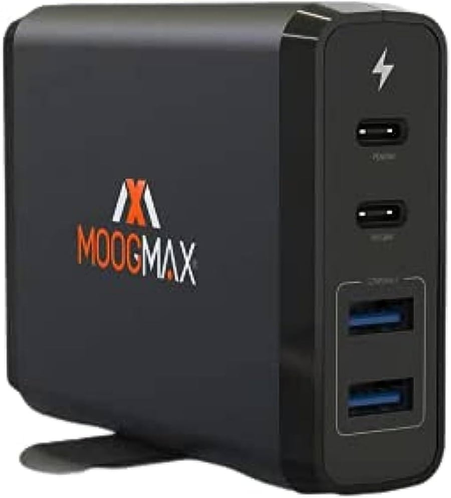 منصة شحن 90 واط  -4 منافذ PD +USB من شركة موج ماكس