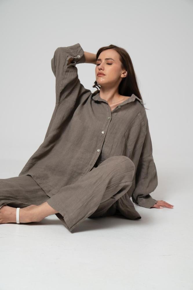 Casual Loose Set - 105 Brown