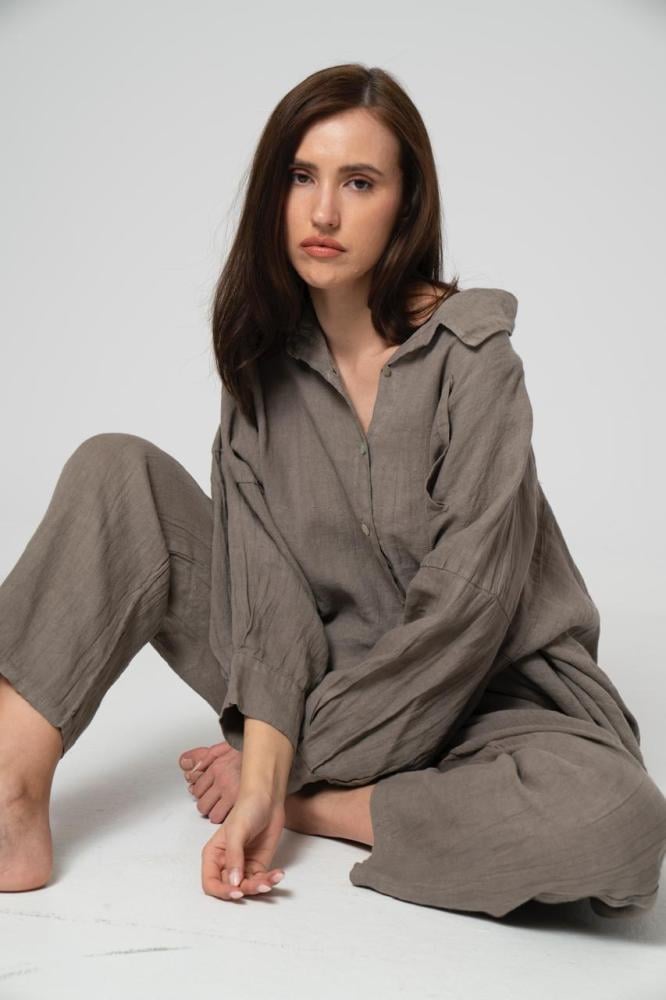 Casual Loose Set - 105 Brown