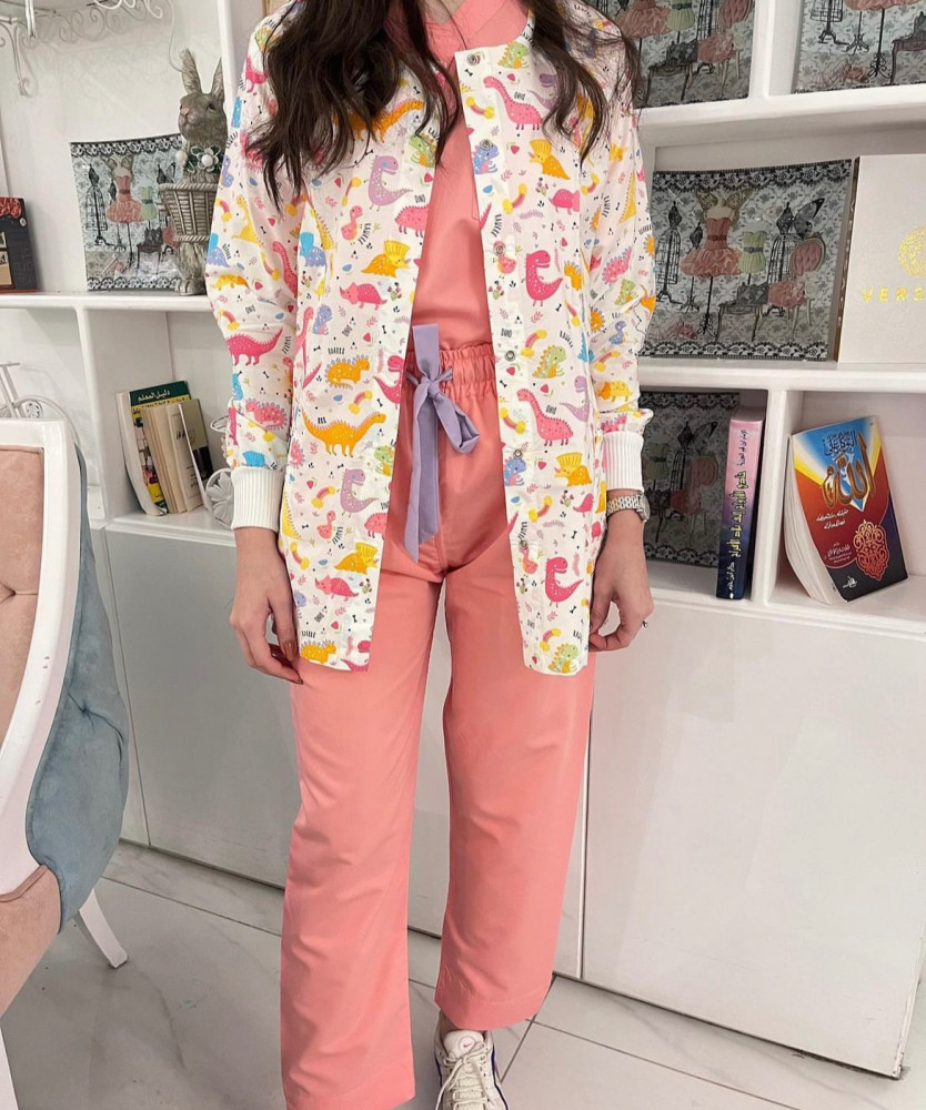 White Dino Jacket