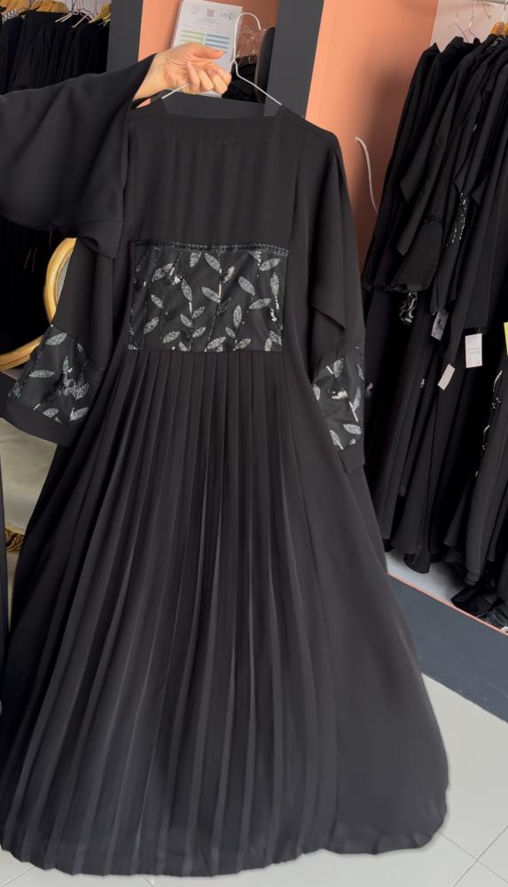 Crystal abaya + free headscarf