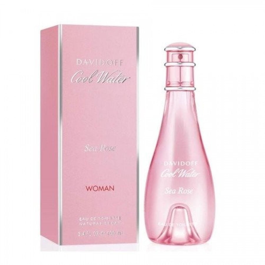 عطر دافيدوف كول ووتر سي روز النسائي تواليت 100مل