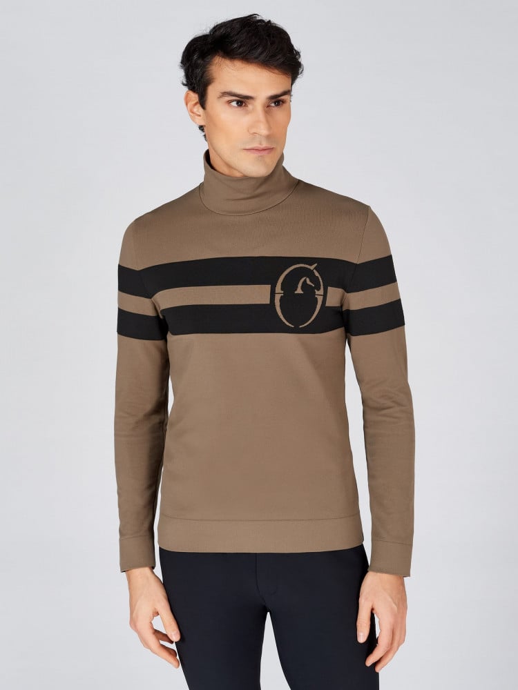 VERNAGO TRAINING TOP - BROWN