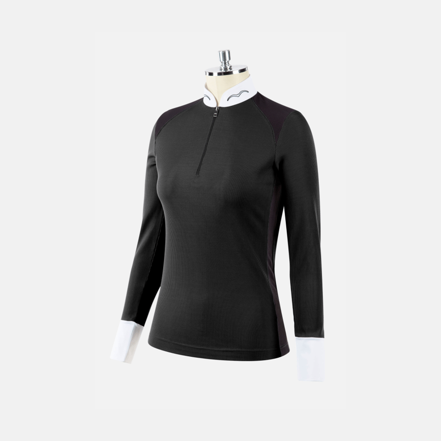 BASTER 24W WOMAN'S RIDING POLO  _ BLACK