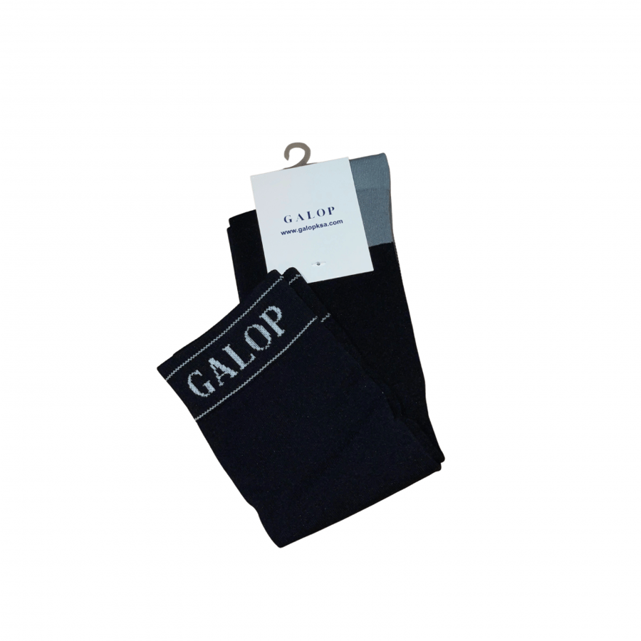 Galop Black Socks