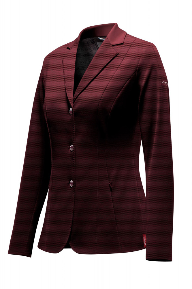 Lipis Mesh Show Jacket (burgundy )