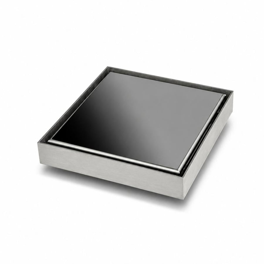 صفاية بلاط 15*15 سم  مع رداد  stainless steel ستامينا