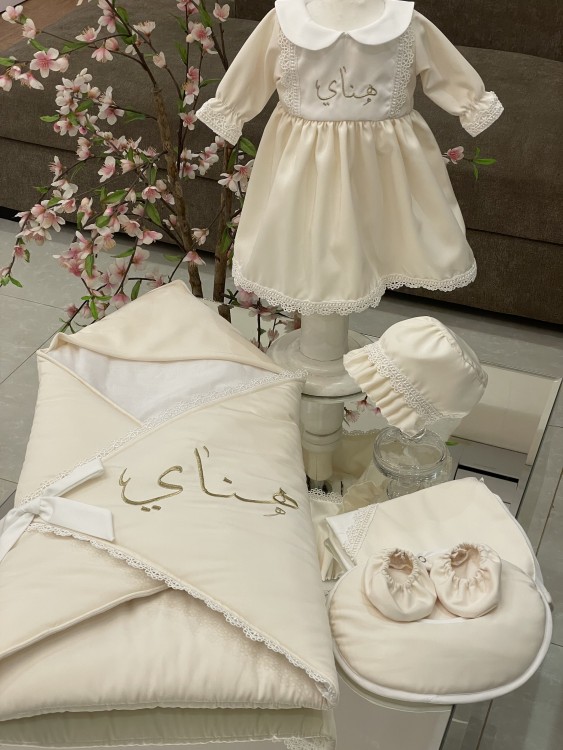 طقم مواليد سكري 6 قطع