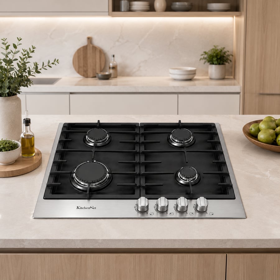 سطح كيتشن نت Kitchen Net شعلات 4 غاز MP2201012