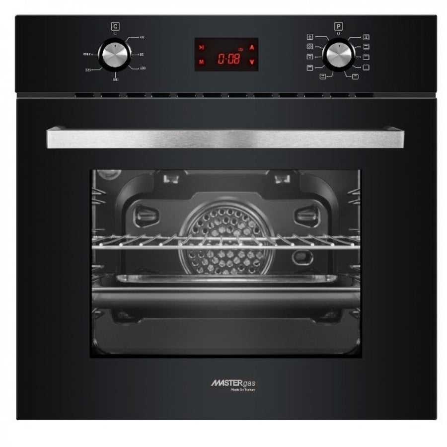 MASTERgas - Built-in electric oven - 9 programs - 60*60 cm size - heat distribution fan + cooling fan - full safety and high-quality stainless steel structure - trusted Turkish manufacturing - O66E10DT